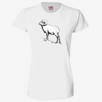 Ladies' 6.1 oz., 100% Cotton T-Shirt Thumbnail