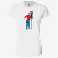 Ladies' 6.1 oz., 100% Cotton T-Shirt Thumbnail