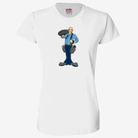 Ladies' 6.1 oz., 100% Cotton T-Shirt Thumbnail