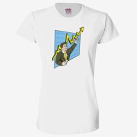 Ladies' 6.1 oz., 100% Cotton T-Shirt Thumbnail