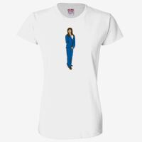 Ladies' 6.1 oz., 100% Cotton T-Shirt Thumbnail