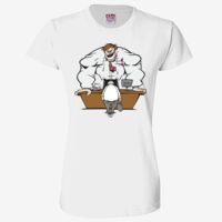 Ladies' 6.1 oz., 100% Cotton T-Shirt Thumbnail