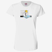 Ladies' 6.1 oz., 100% Cotton T-Shirt Thumbnail