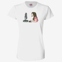 Ladies' 6.1 oz., 100% Cotton T-Shirt Thumbnail