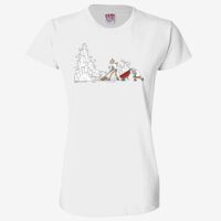 Ladies' 6.1 oz., 100% Cotton T-Shirt Thumbnail