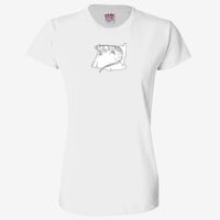 Ladies' 6.1 oz., 100% Cotton T-Shirt Thumbnail