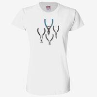 Ladies' 6.1 oz., 100% Cotton T-Shirt Thumbnail