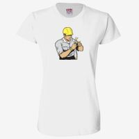 Ladies' 6.1 oz., 100% Cotton T-Shirt Thumbnail