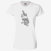 Ladies' 6.1 oz., 100% Cotton T-Shirt Thumbnail