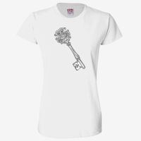 Ladies' 6.1 oz., 100% Cotton T-Shirt Thumbnail