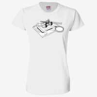 Ladies' 6.1 oz., 100% Cotton T-Shirt Thumbnail