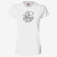 Ladies' 6.1 oz., 100% Cotton T-Shirt Thumbnail