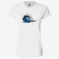 Ladies' 6.1 oz., 100% Cotton T-Shirt Thumbnail