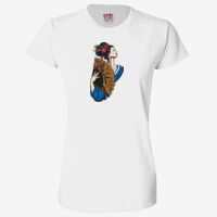 Ladies' 6.1 oz., 100% Cotton T-Shirt Thumbnail