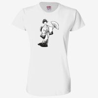 Ladies' 6.1 oz., 100% Cotton T-Shirt Thumbnail