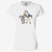 Ladies' 6.1 oz., 100% Cotton T-Shirt Thumbnail