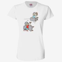 Ladies' 6.1 oz., 100% Cotton T-Shirt Thumbnail