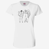 Ladies' 6.1 oz., 100% Cotton T-Shirt Thumbnail