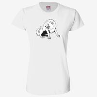 Ladies' 6.1 oz., 100% Cotton T-Shirt Thumbnail