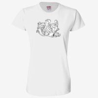 Ladies' 6.1 oz., 100% Cotton T-Shirt Thumbnail