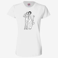 Ladies' 6.1 oz., 100% Cotton T-Shirt Thumbnail