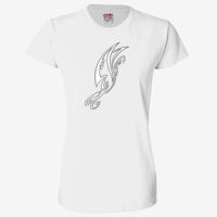 Ladies' 6.1 oz., 100% Cotton T-Shirt Thumbnail