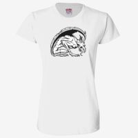 Ladies' 6.1 oz., 100% Cotton T-Shirt Thumbnail