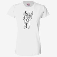 Ladies' 6.1 oz., 100% Cotton T-Shirt Thumbnail