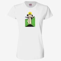 Ladies' 6.1 oz., 100% Cotton T-Shirt Thumbnail