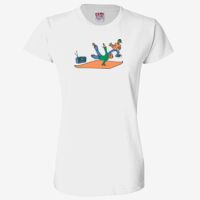 Ladies' 6.1 oz., 100% Cotton T-Shirt Thumbnail