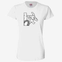 Ladies' 6.1 oz., 100% Cotton T-Shirt Thumbnail