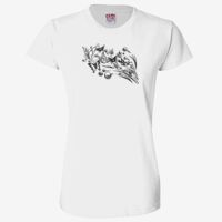 Ladies' 6.1 oz., 100% Cotton T-Shirt Thumbnail