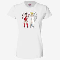 Ladies' 6.1 oz., 100% Cotton T-Shirt Thumbnail