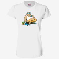 Ladies' 6.1 oz., 100% Cotton T-Shirt Thumbnail