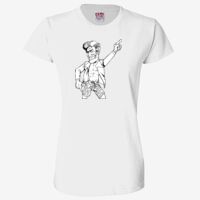 Ladies' 6.1 oz., 100% Cotton T-Shirt Thumbnail