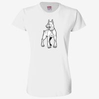 Ladies' 6.1 oz., 100% Cotton T-Shirt Thumbnail