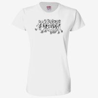 Ladies' 6.1 oz., 100% Cotton T-Shirt Thumbnail