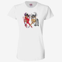 Ladies' 6.1 oz., 100% Cotton T-Shirt Thumbnail