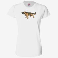 Ladies' 6.1 oz., 100% Cotton T-Shirt Thumbnail