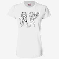 Ladies' 6.1 oz., 100% Cotton T-Shirt Thumbnail