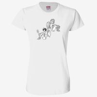 Ladies' 6.1 oz., 100% Cotton T-Shirt Thumbnail