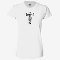 Ladies' 6.1 oz., 100% Cotton T-Shirt Thumbnail