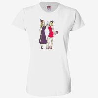 Ladies' 6.1 oz., 100% Cotton T-Shirt Thumbnail