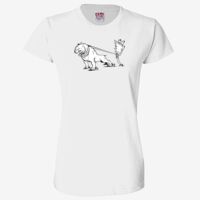 Ladies' 6.1 oz., 100% Cotton T-Shirt Thumbnail