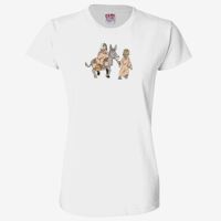 Ladies' 6.1 oz., 100% Cotton T-Shirt Thumbnail