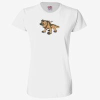 Ladies' 6.1 oz., 100% Cotton T-Shirt Thumbnail