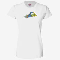 Ladies' 6.1 oz., 100% Cotton T-Shirt Thumbnail