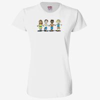 Ladies' 6.1 oz., 100% Cotton T-Shirt Thumbnail