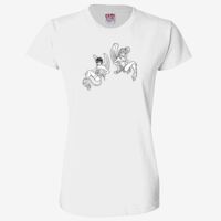 Ladies' 6.1 oz., 100% Cotton T-Shirt Thumbnail