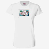 Ladies' 6.1 oz., 100% Cotton T-Shirt Thumbnail